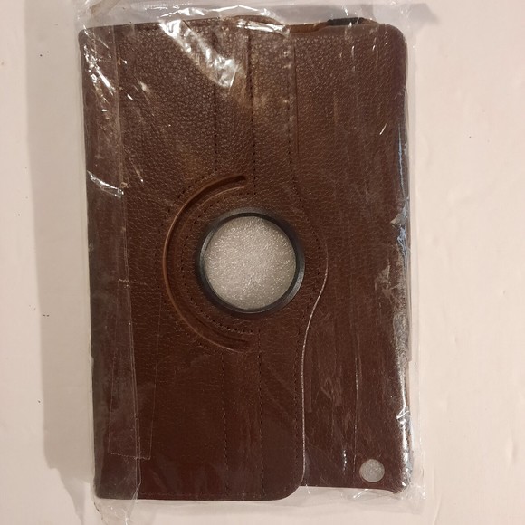 Rotating Brown Case for iPad Mini 1/2/3 - New - Picture 5 of 5